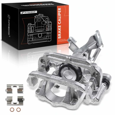 Rear Driver Brake Caliper with Bracket