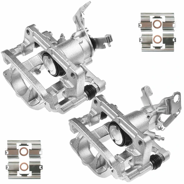 2014-2015 Chevrolet Cruze 2-Pc Brake Caliper Rear Driver & Passenger 1-Piston A-Premium APBC1841