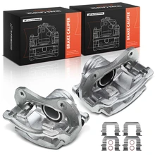 2011-2019 GMC Sierra 3500 HD 2pc Brake Caliper Rear Driver & Passenger 2-Piston A-Premium APBC1843