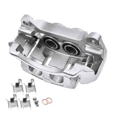 Front Passenger Disc Brake Caliper with Bracket
