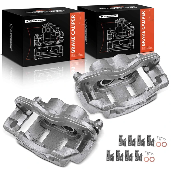 2-PC Brake Caliper, Front Driver & Passenger, 2-Piston, A-Premium APBC1906
