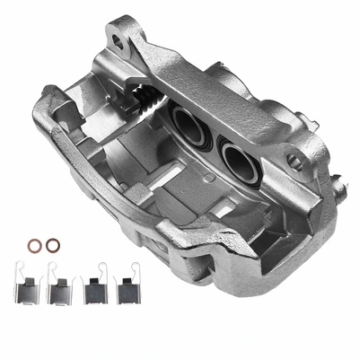 Front Driver Brake Caliper with Bracket