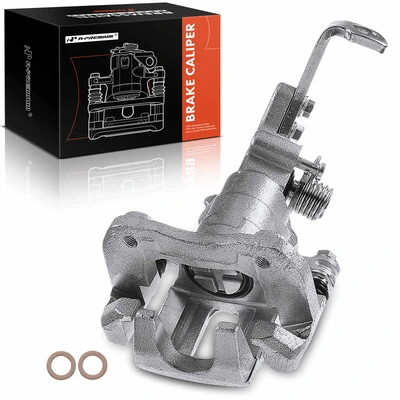 Rear Passenger Brake Caliper with Bracket
