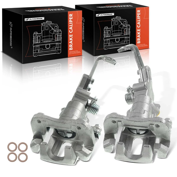2-PC Brake Caliper, Rear Driver & Passenger, 1-Piston, A-Premium APBC1076