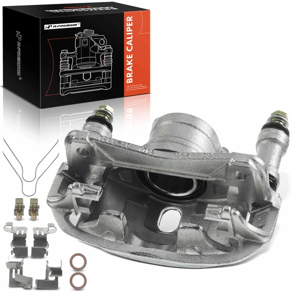 1991-1999 Toyota Tercel 1-Pc Brake Caliper Front Right Passenger Side 1-Piston A-Premium APBC0824