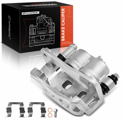 Front Passenger Disc Brake Caliper with Bracket