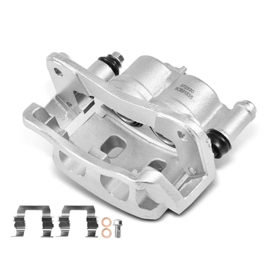 Front Driver Disc Brake Caliper with Bracket