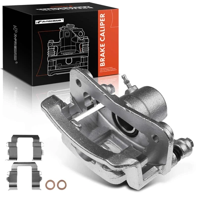 Rear Passenger Brake Caliper with Bracket