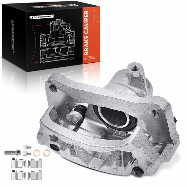 1-PC Brake Caliper, Rear Left Driver Side, 1-Piston, A-Premium APBC2993