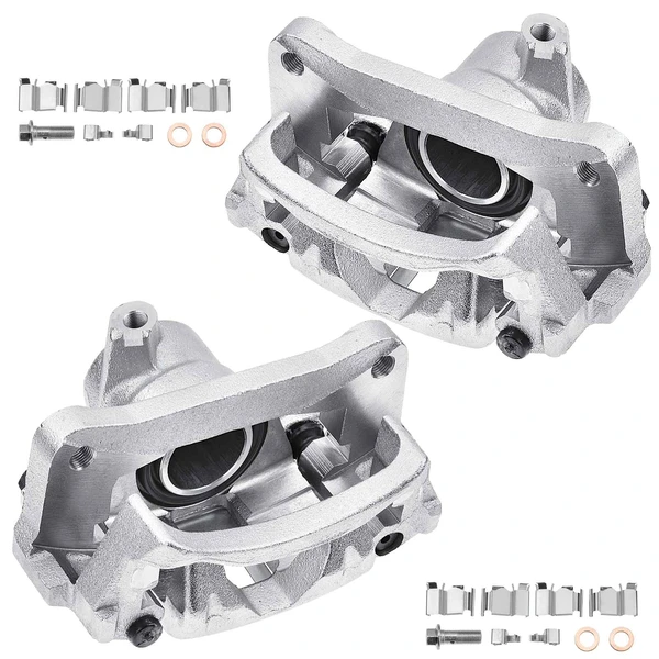 1993-1997 Toyota Land Cruiser 2-Pc Brake Caliper Rear Driver & Passenger 1-Piston A-Premium APBC3246