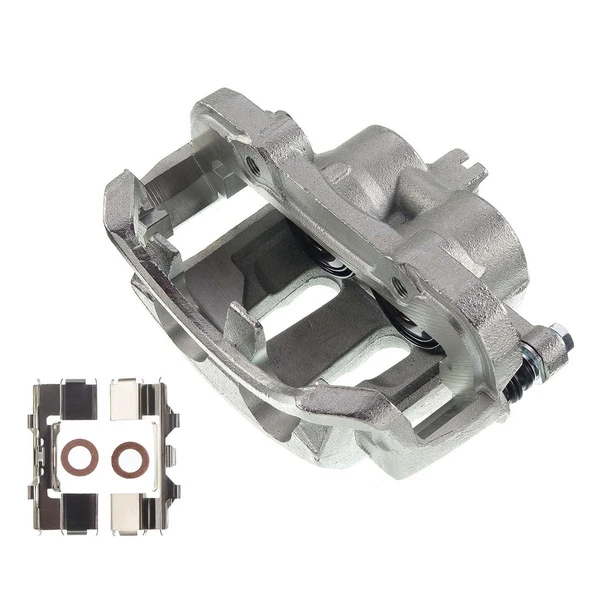 1-PC Brake Caliper, Front Left Driver Side, 2-Piston, A-Premium APBC0750