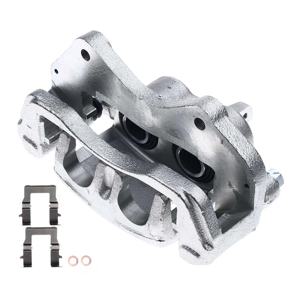 1-PC Brake Caliper, Front Left Driver Side, 1-Piston, A-Premium APBC2503