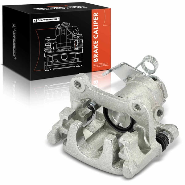 1-PC Brake Caliper, Rear Left Driver Side, 1-Piston, A-Premium APBC4211