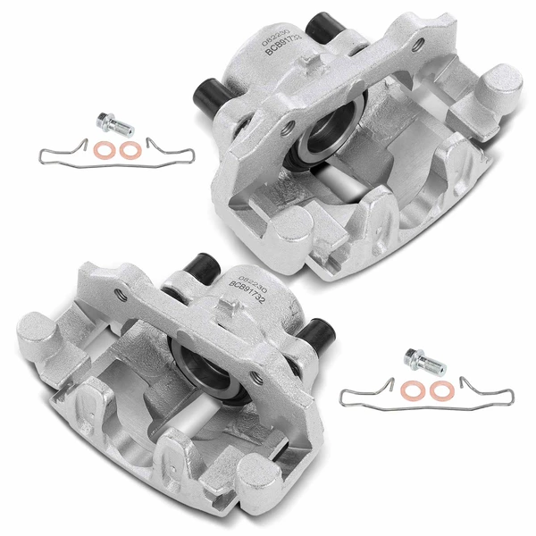 2-PC Brake Caliper, Front Driver & Passenger, 1-Piston, A-Premium APBC3518