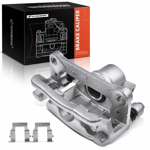 1-PC Brake Caliper, Rear Right Passenger Side, 1-Piston, A-Premium APBC2673