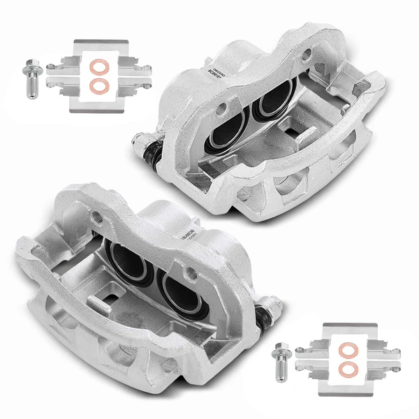 2-PC Brake Caliper, Front Driver & Passenger, 2-Piston, A-Premium APBC3519