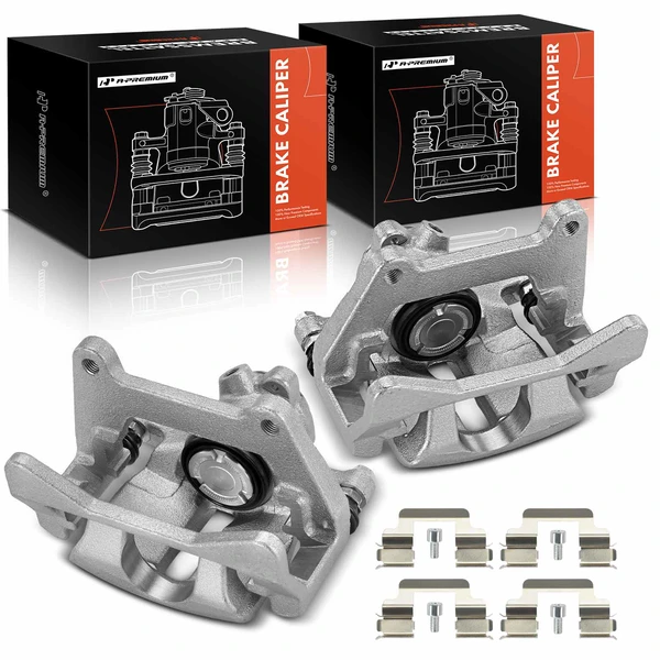 2-PC Brake Caliper, Rear Driver & Passenger, 1-Piston, A-Premium APBC4213