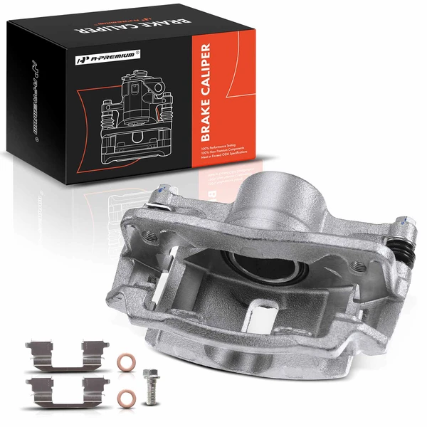 1-PC Brake Caliper, 1-Piston, A-Premium APBC0193