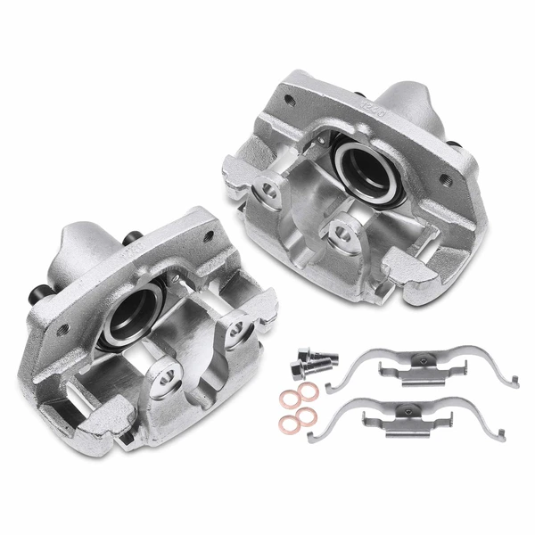 2-PC Brake Caliper, Front Driver & Passenger, 1-Piston, A-Premium APBC3306