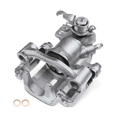 Rear Passenger Brake Caliper with Bracket