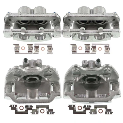 4 Pcs Front & Rear Disc Brake Calipers
