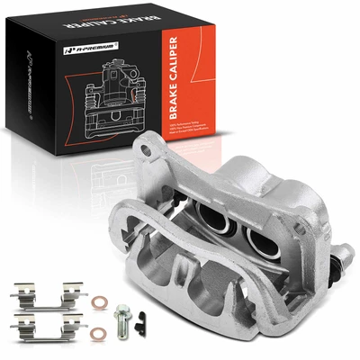 Front Passenger Disc Brake Caliper with Bracket