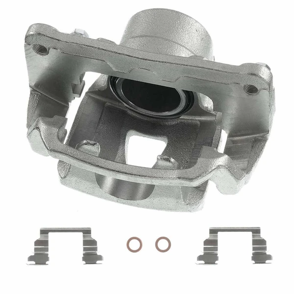 1-PC Brake Caliper, Front Left Driver Side, 1-Piston, A-Premium APBC0752