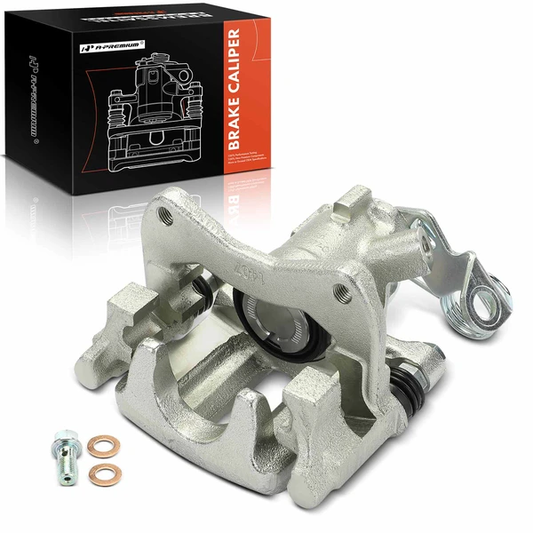 1-PC Brake Caliper, Rear Left Driver Side, 1-Piston, A-Premium APBC4077