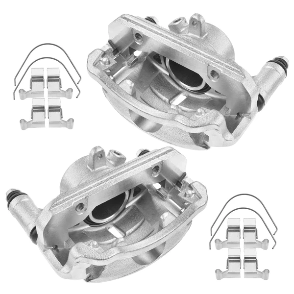 2-PC Brake Caliper, Front Driver & Passenger, 1-Piston, A-Premium APBC3166