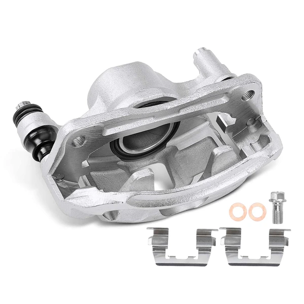 1 -Pc Brake Caliper Front Right Passenger Side 1-Piston A-Premium APBC2986