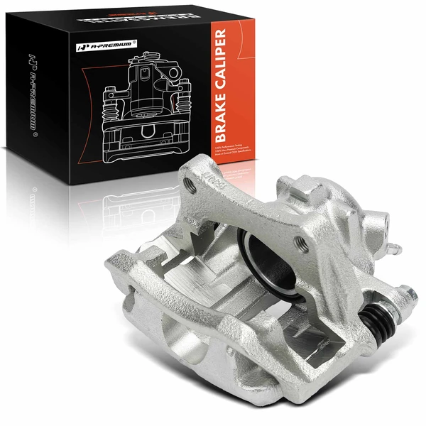 1-PC Brake Caliper, Front Left Driver Side, 1-Piston, A-Premium APBC0275
