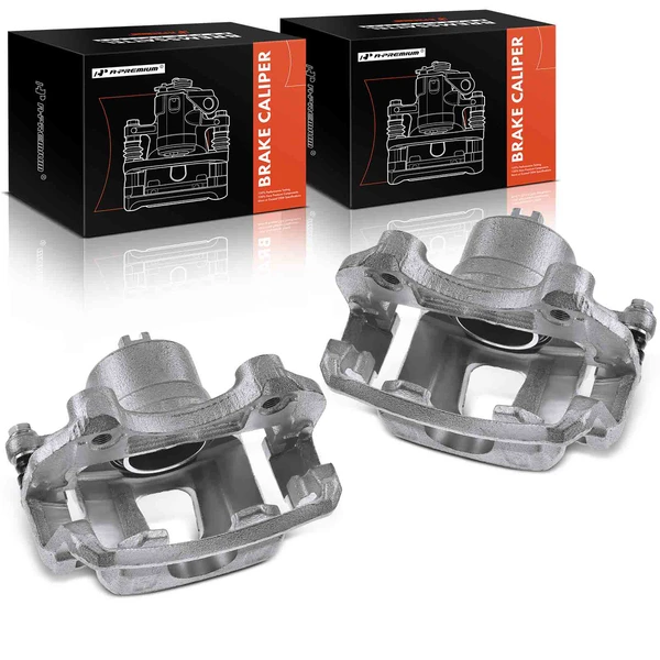 2-PC Brake Caliper, Front Driver & Passenger, 1-Piston, A-Premium APBC0562