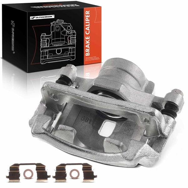 1990-1997 Honda Accord 1-Pc Brake Caliper Front Right Passenger Side 1-Piston A-Premium APBC0557