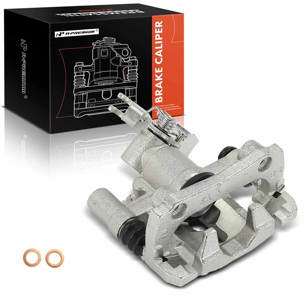 1990-1993 Mazda Miata 1-Pc Brake Caliper with Bracket Rear Left Driver Side 1-Piston A-Premium APBC4331