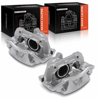 2 Pcs Front Disc Brake Caliper with bracket