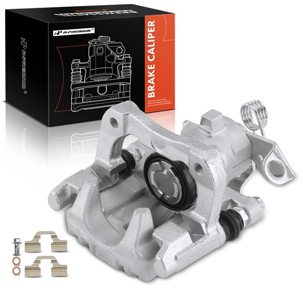 1-PC Brake Caliper, Rear Right Passenger Side, 1-Piston, A-Premium APBC4080