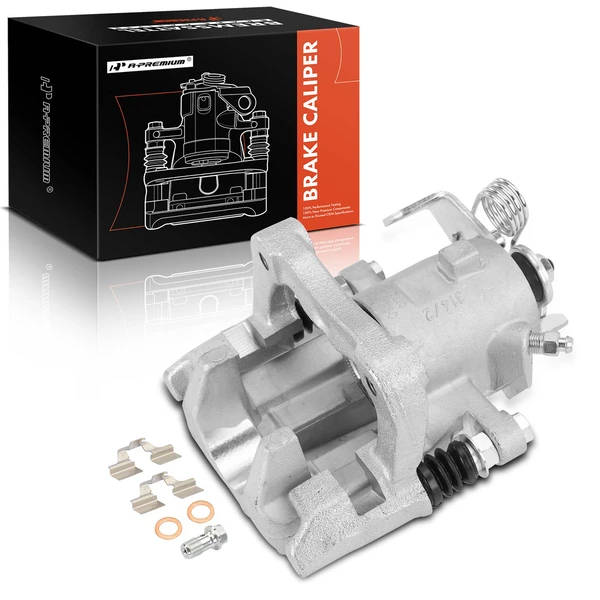 1-PC Brake Caliper, Rear Left Driver Side, 1-Piston, A-Premium APBC3929