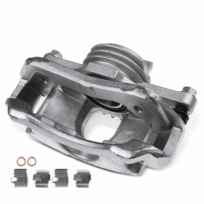 Front Passenger Brake Caliper with Bracket
