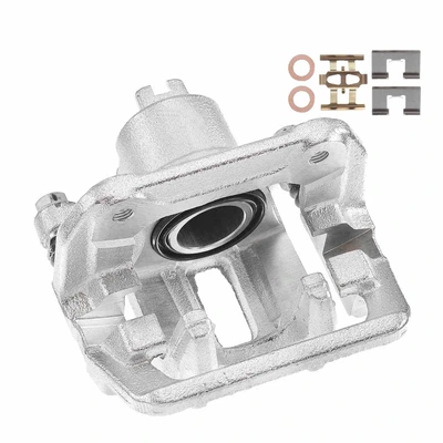 Rear Passenger Brake Caliper with Bracket
