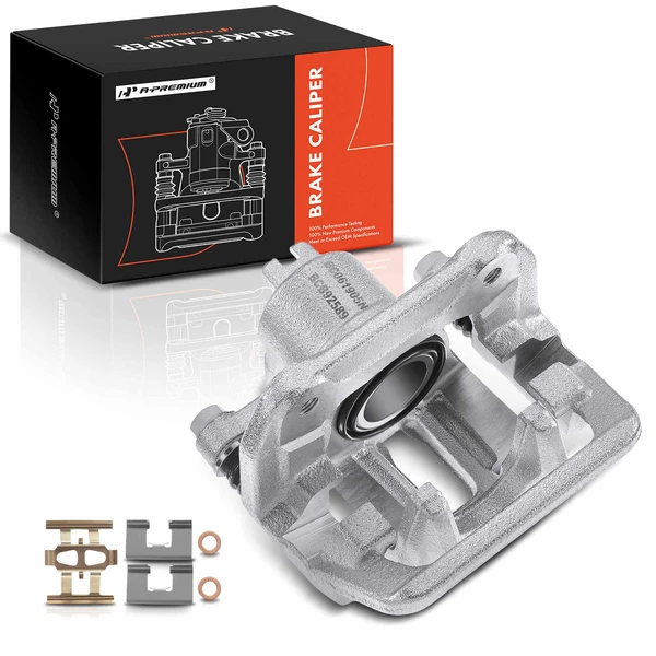 1-PC Brake Caliper, Rear Left Driver Side, 1-Piston, A-Premium APBC0196