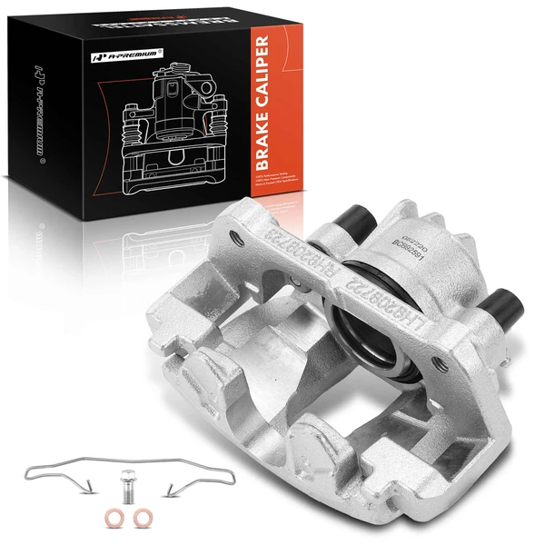 1-PC Brake Caliper, Front Right Passenger Side, 1-Piston, A-Premium APBC3015