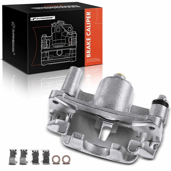 1-PC Brake Caliper, Rear Right Passenger Side, 1-Piston, A-Premium APBC0963