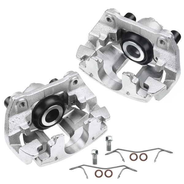 2001-2007 Volvo V70 2-Pc Brake Caliper Rear Driver & Passenger 1-Piston A-Premium APBC3221