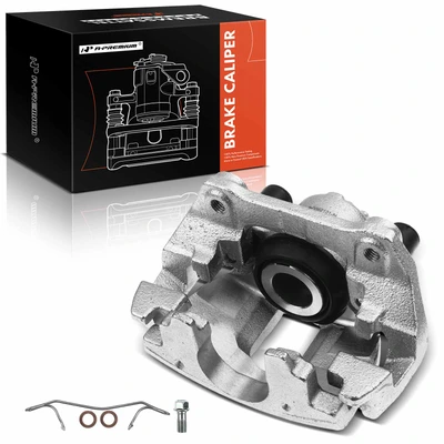 Rear Passenger Brake Caliper with Bracket