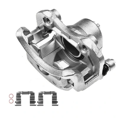 Front Passenger Brake Caliper with Bracket