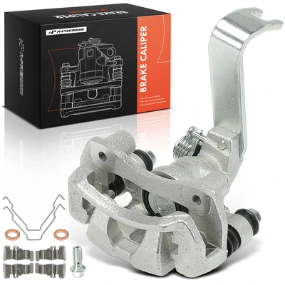 Rear Driver Brake Caliper with Bracket