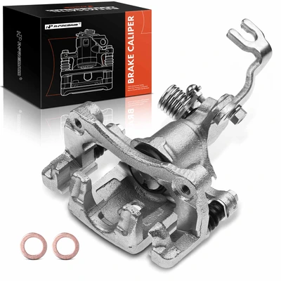 Rear Passenger Brake Caliper with Bracket