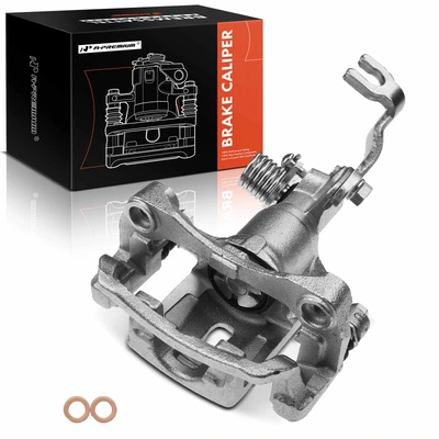 Rear Passenger Brake Caliper with Bracket
