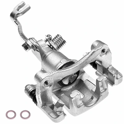Rear Driver Brake Caliper with Bracket