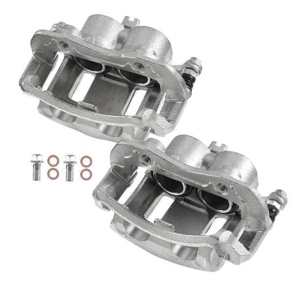 2000-2004 Nissan Xterra 2-Pc Brake Caliper Front Driver & Passenger 2-Piston A-Premium APBC1350